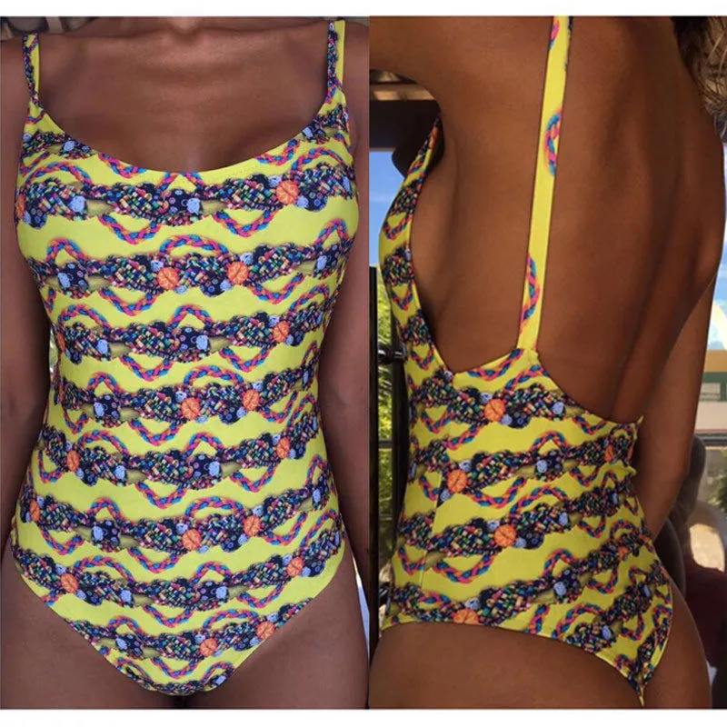 Digital printed sexy bikini - 3 Color-M