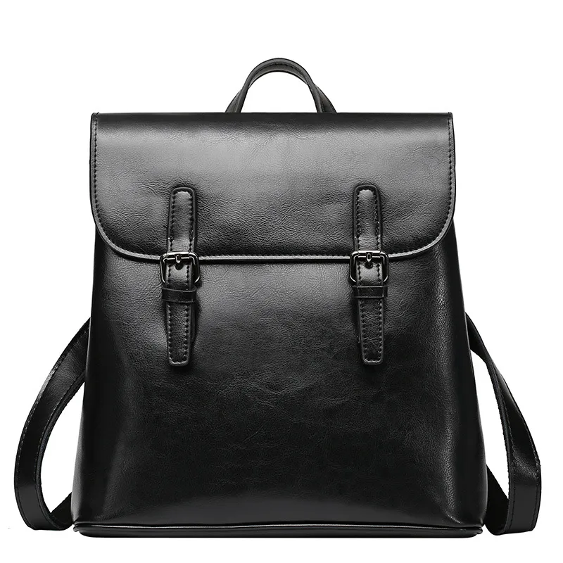 Fashion Travel Backpack women's bag - Black