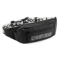 Outdoor trend belt bag - Black - View 1