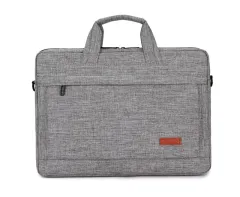 Nylon shoulder bag - Grey - View 1