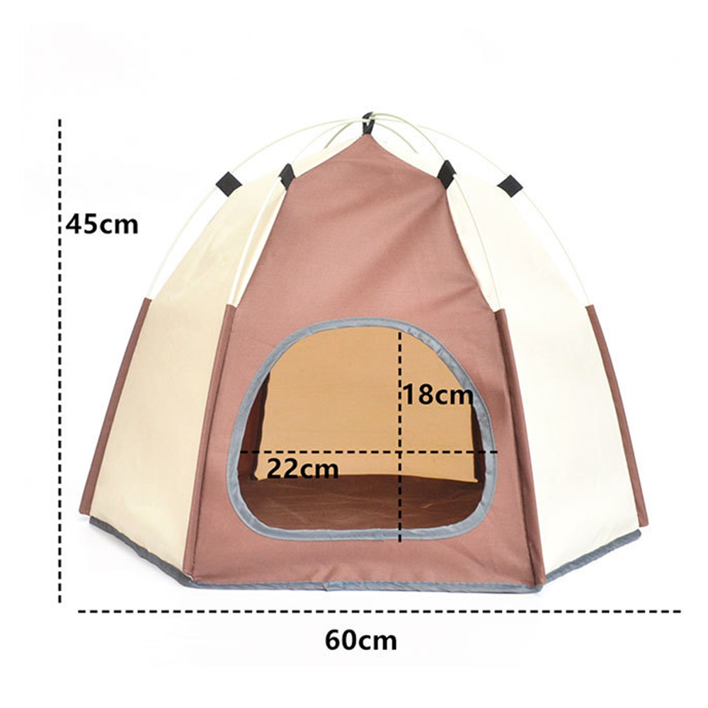 Fashion hexagon pet tent 2