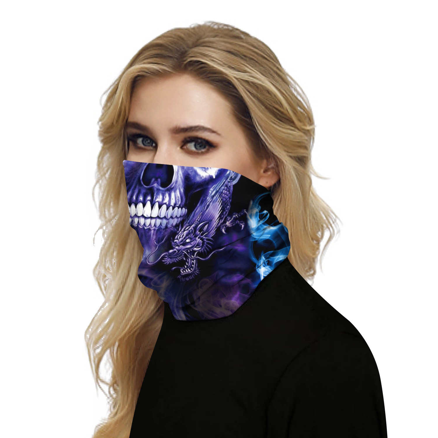 Printed outdoor mask sports climbing