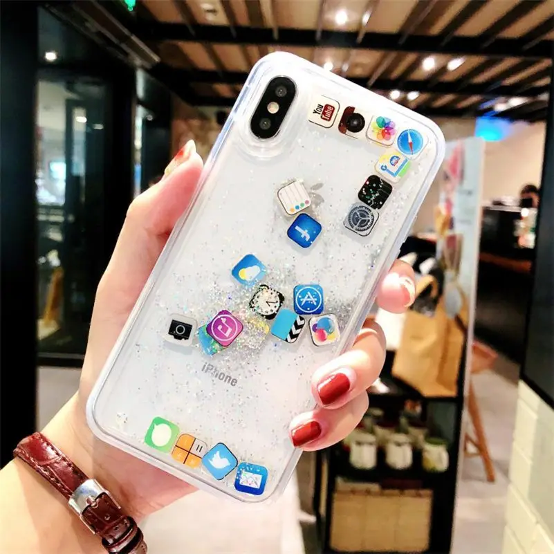 Glittering Mobile Phone Case
