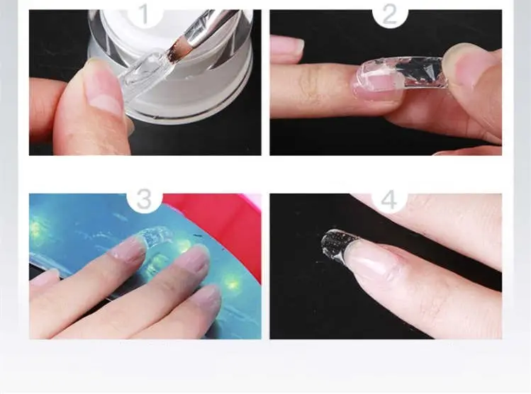 Nail Clear Gel Removable Phototherapy Tablets