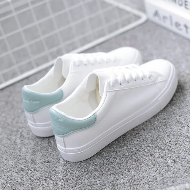 Women's board shoes flat sneakers Blue - Shop at LoveMi