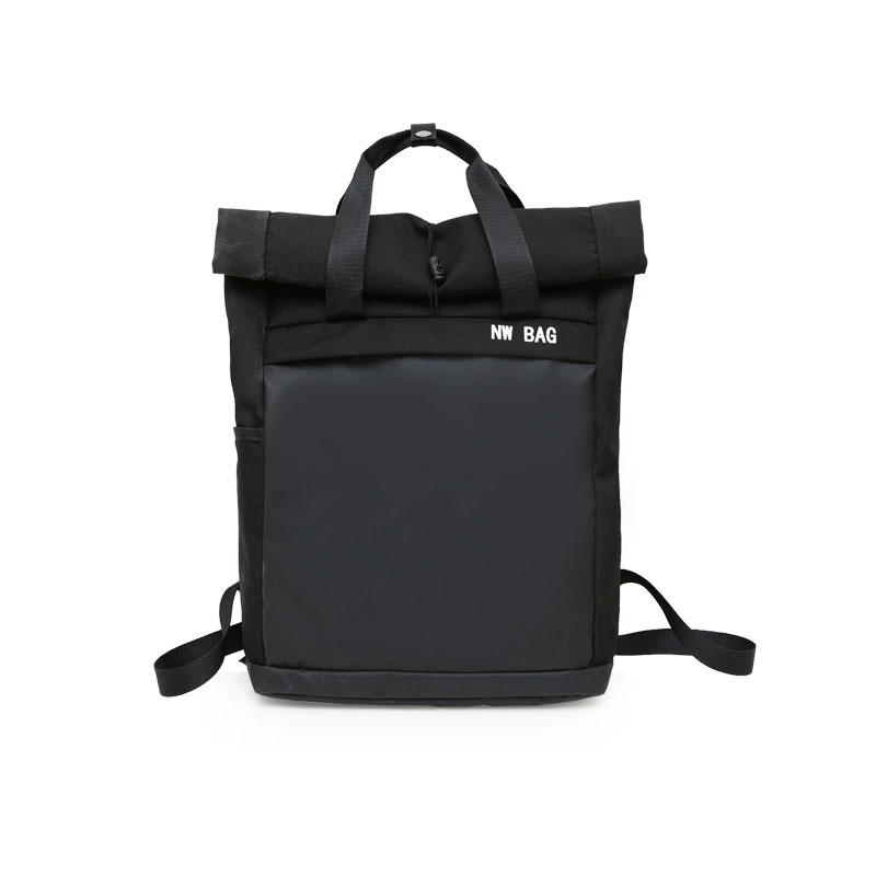 Korean portable dual-use tide brand backpack