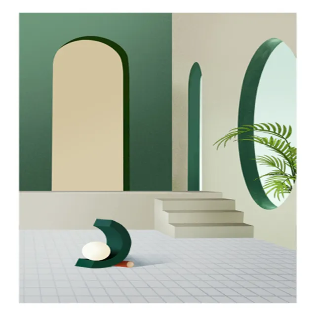 Arched door background wall painting 3Style - Shop at LoveMi