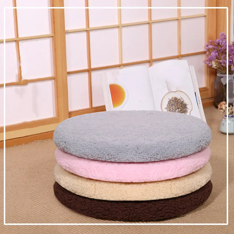 Large Round Cushion Chair Stool