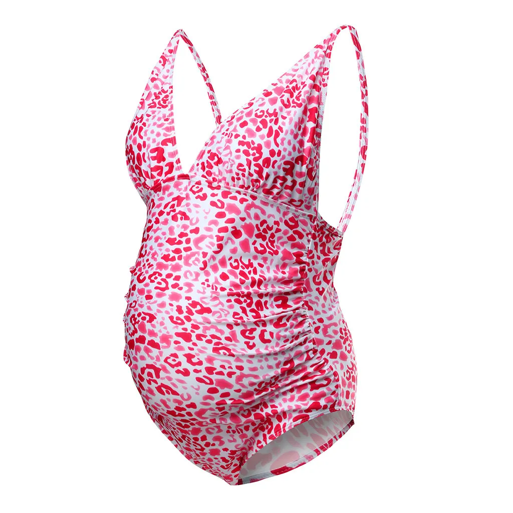 One-piece swimsuit for pregnant women - Pink