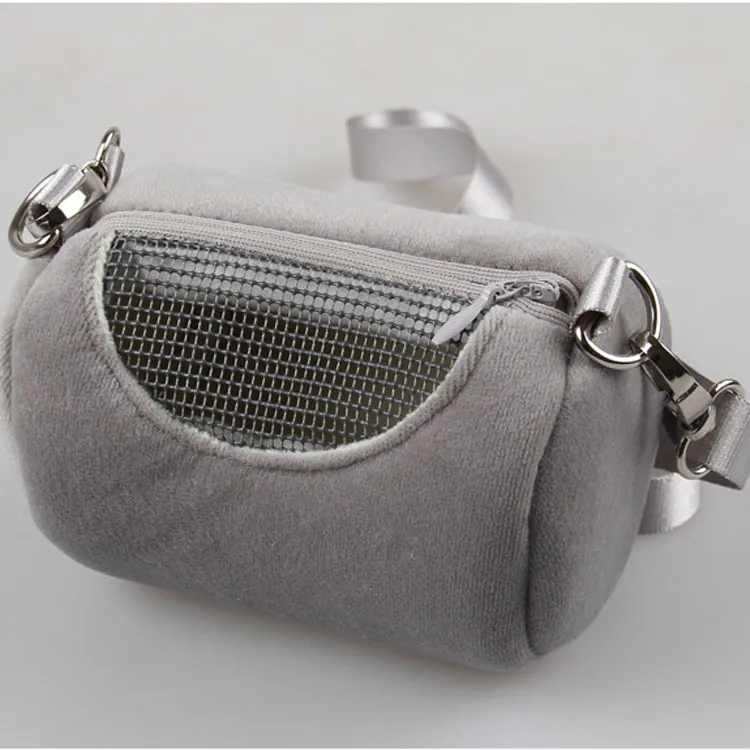 Portable hamster cage backpack - Grey Bucket