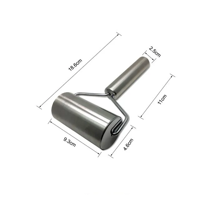 Stainless steel rolling pin - T Small