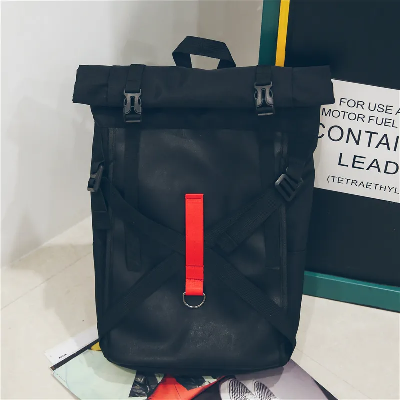 Large size backpack for lovers - Black