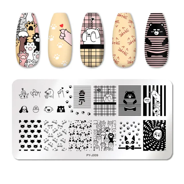 Manicure stainless steel printing plate Style04 - Shop at LoveMi