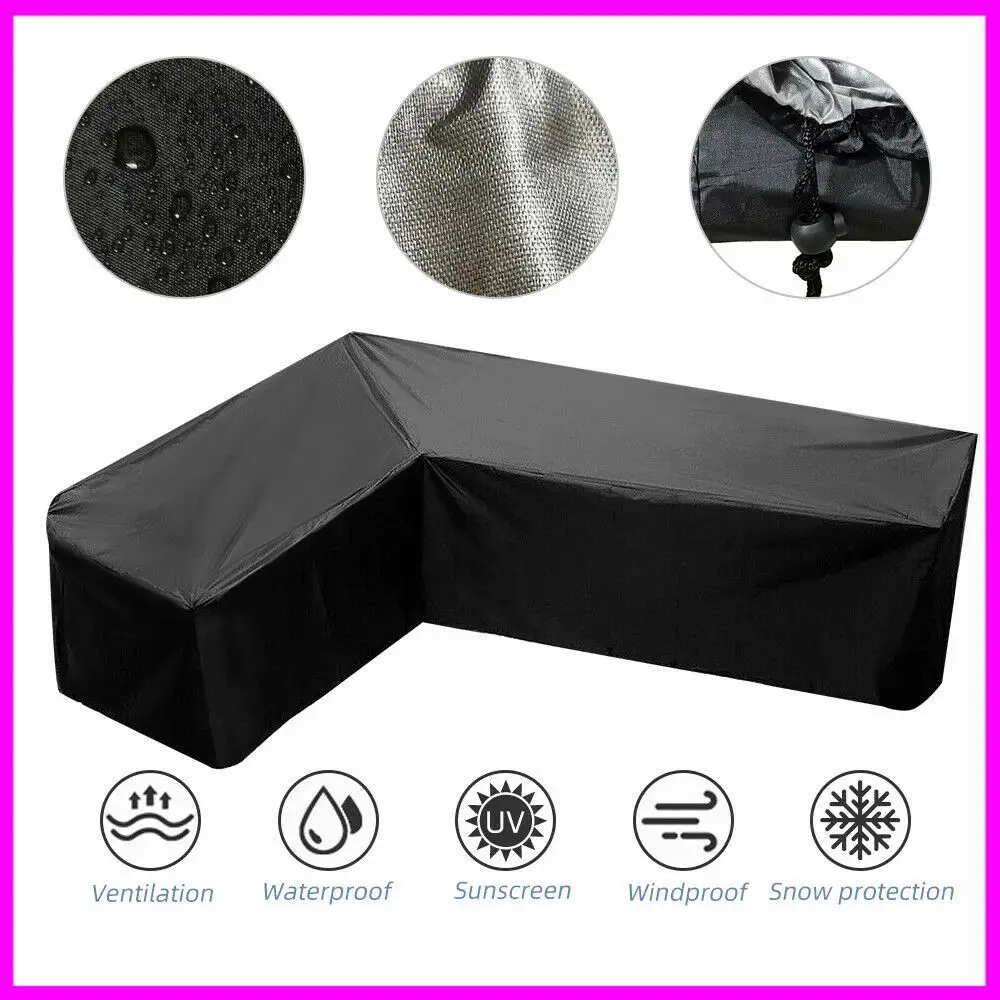 Left V-shaped corner sofa cover