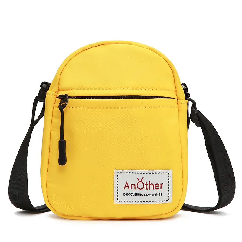 Mini canvas bag - Yellow