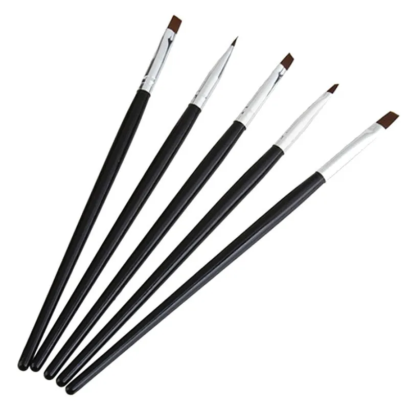 Black rod phototherapy brush set - Black Suit