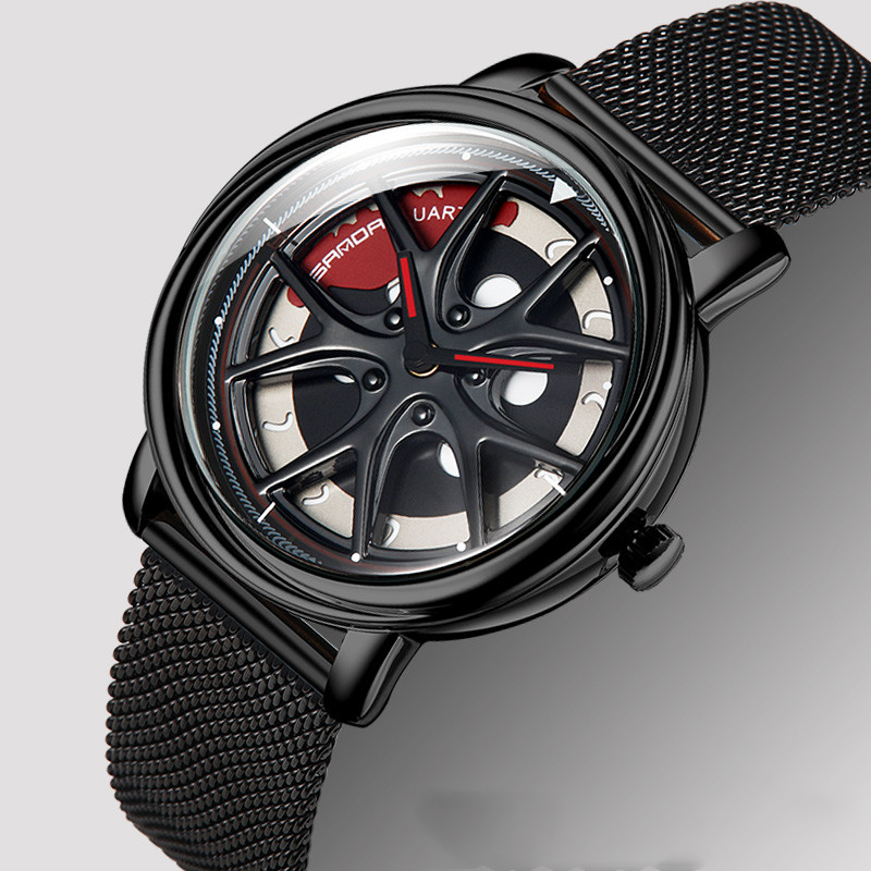Dial wormhole personality rotating waterproof men’s watch