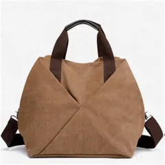 Ruched shoulder bag - Brown - View 1