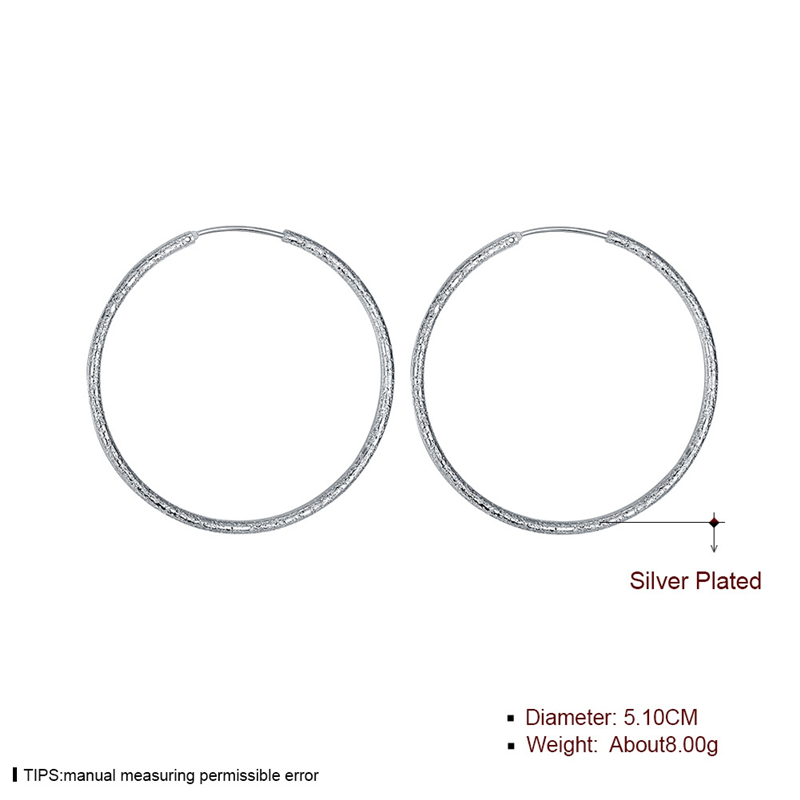 Frosting Round Earrings