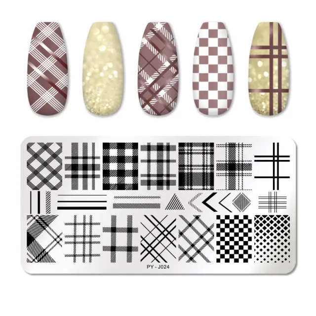 Manicure stainless steel printing plate Style11 - Shop at LoveMi