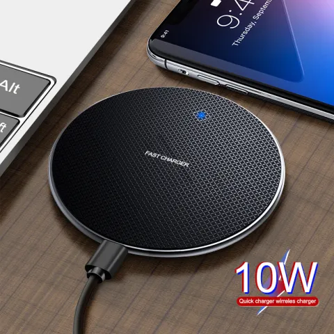 Ultra-thin Round Wireless Charging Fast Base