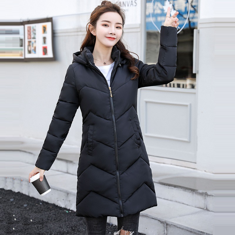 Women's cotton long coat