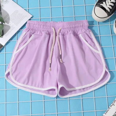 Fitness slim hot pants Purple - Shop at LoveMi