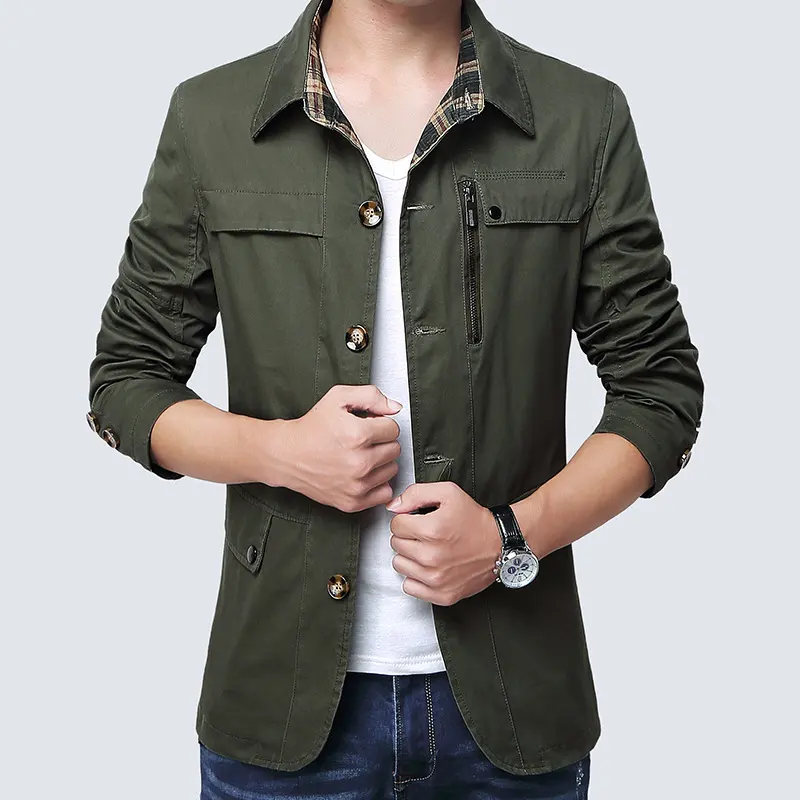 Slim Thin Jacket Men