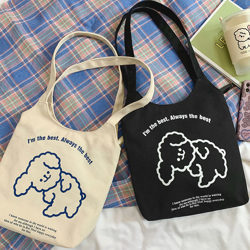 Take a shoulder bag women canvas bag