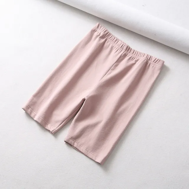 short cotton black biker shorts Pink - Shop at LoveMi