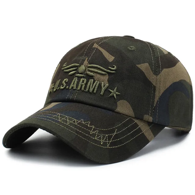 Men's outdoor camouflage baseball cap Khaki - Shop at LoveMi
