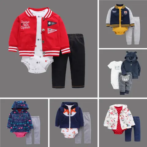 Spring and Autumn Baby Clothes