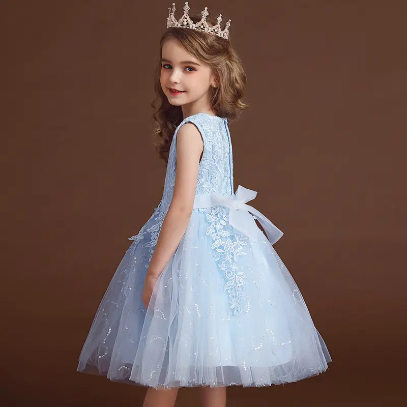 Puffy tulle princess skirt dress