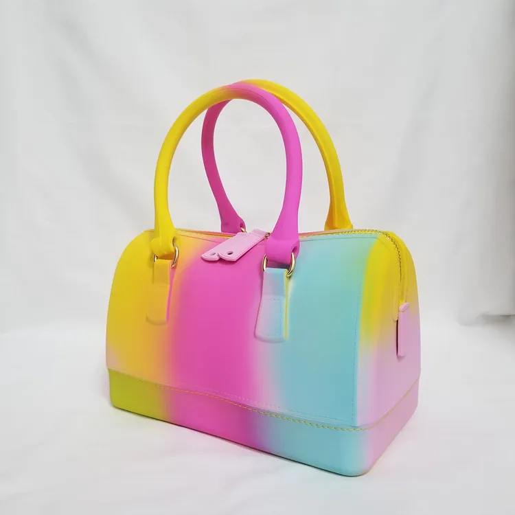 Colorful graffiti bag - Blue