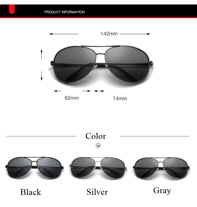 Title 6, Fashionable large frame metal glasses