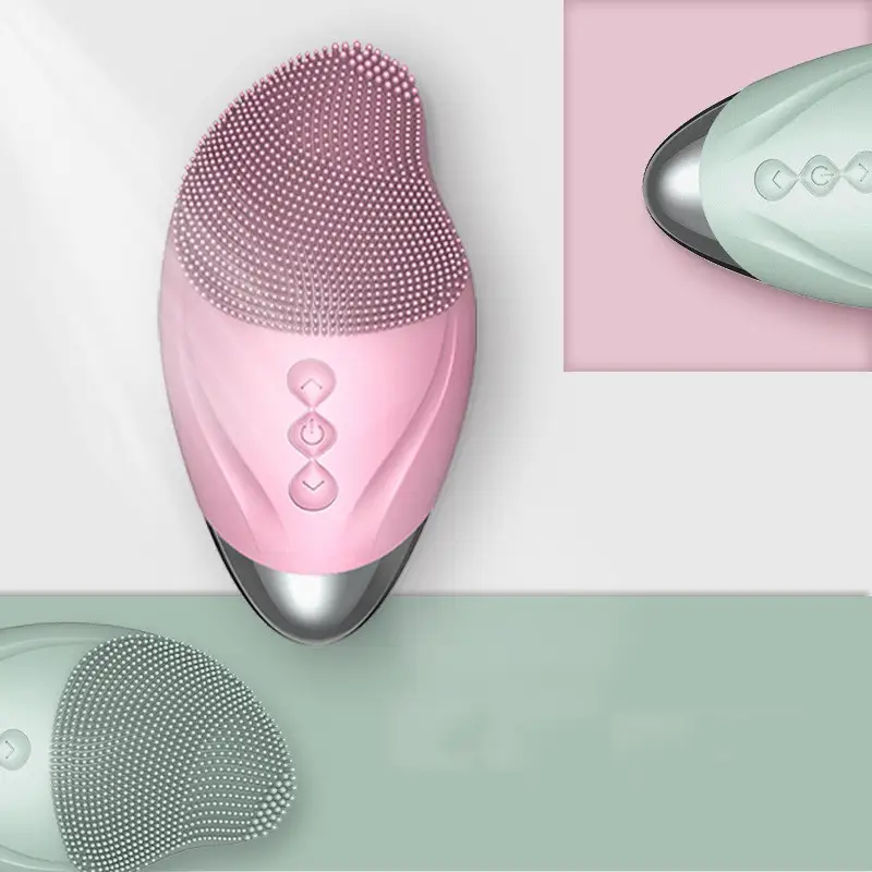 Heated electric silicone cleansing instrument