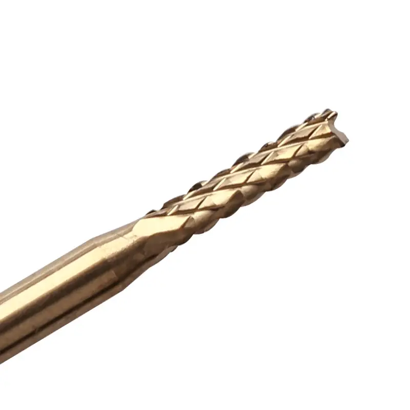Tungsten steel coated PCB milling cutter corn milling cutter