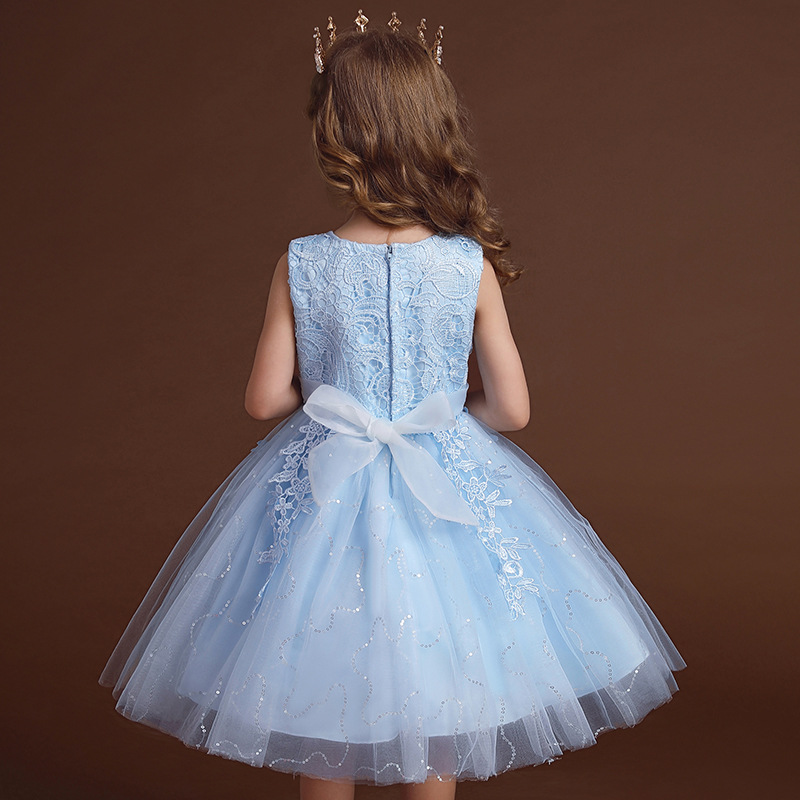 Puffy tulle princess skirt dress