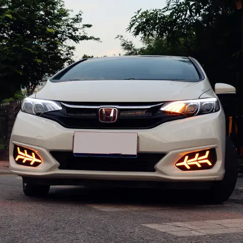 Car Modified Two-color Daytime Running Lights