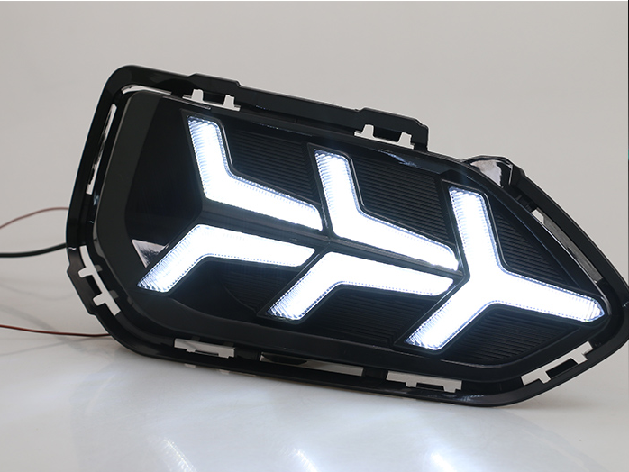 Car modified two-color daytime running lights — foto 5