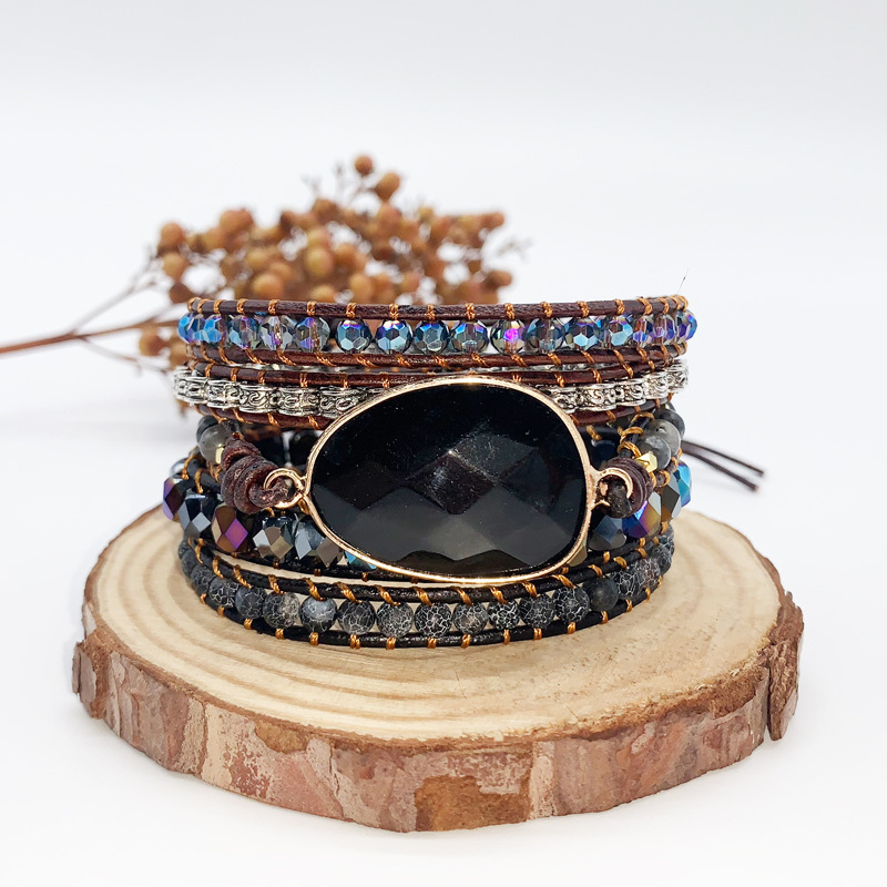 Blackstone Woven Multilayer Bracelet