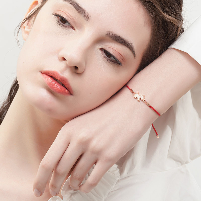 Red rope bracelet