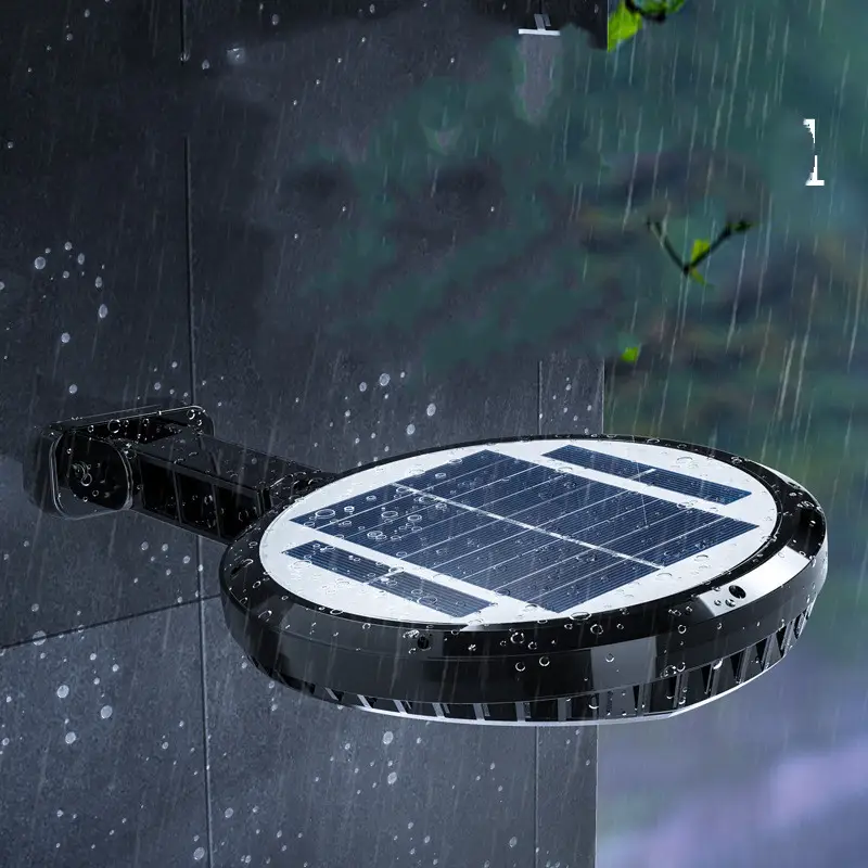 LED human induction solar wall light