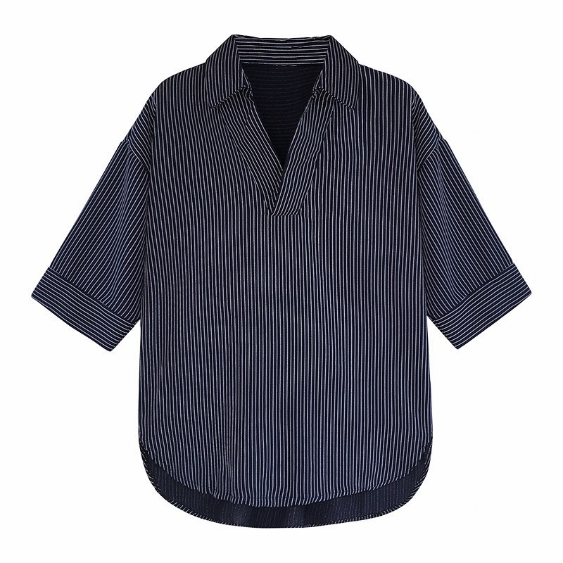 Casual striped shirt