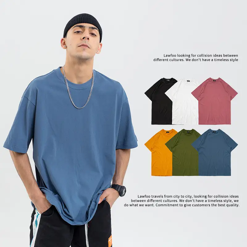 Men's wild short-sleeved T-shirt
