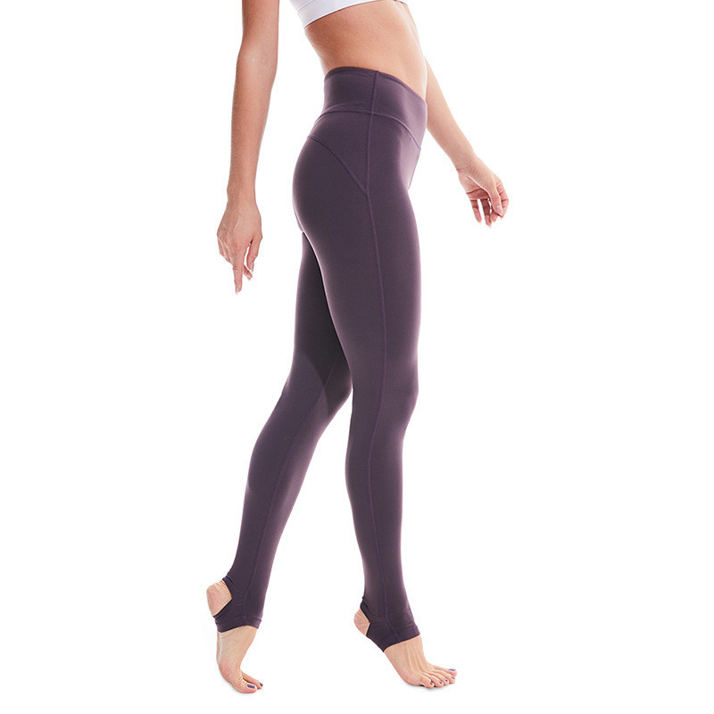 Nylon high-elastic yoga step pants