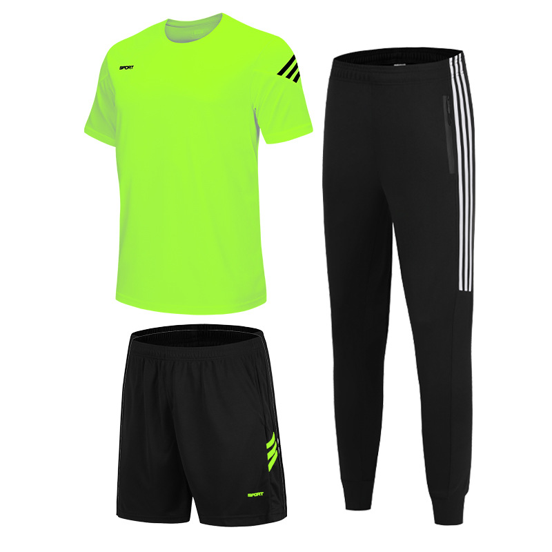 Short sleeve casual training football uniform