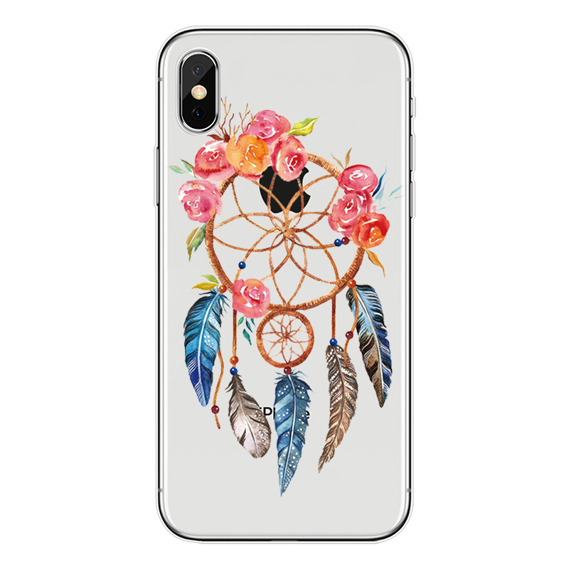 Dream catcher for mobile phone case