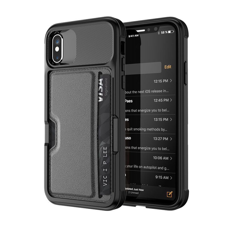 Compatible with Apple , Card Case Magnetic Phone Case - Image 3