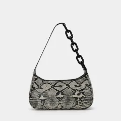 Versatile women's shoulder bag - Grey - View 1